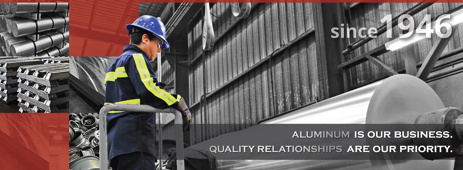 Man standing above aluminum tandem with TST logo and alpase, standard, timco, and tandem.